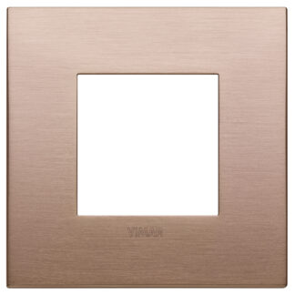 VIW19642.11 Placca Classic 2M rame spazzolato