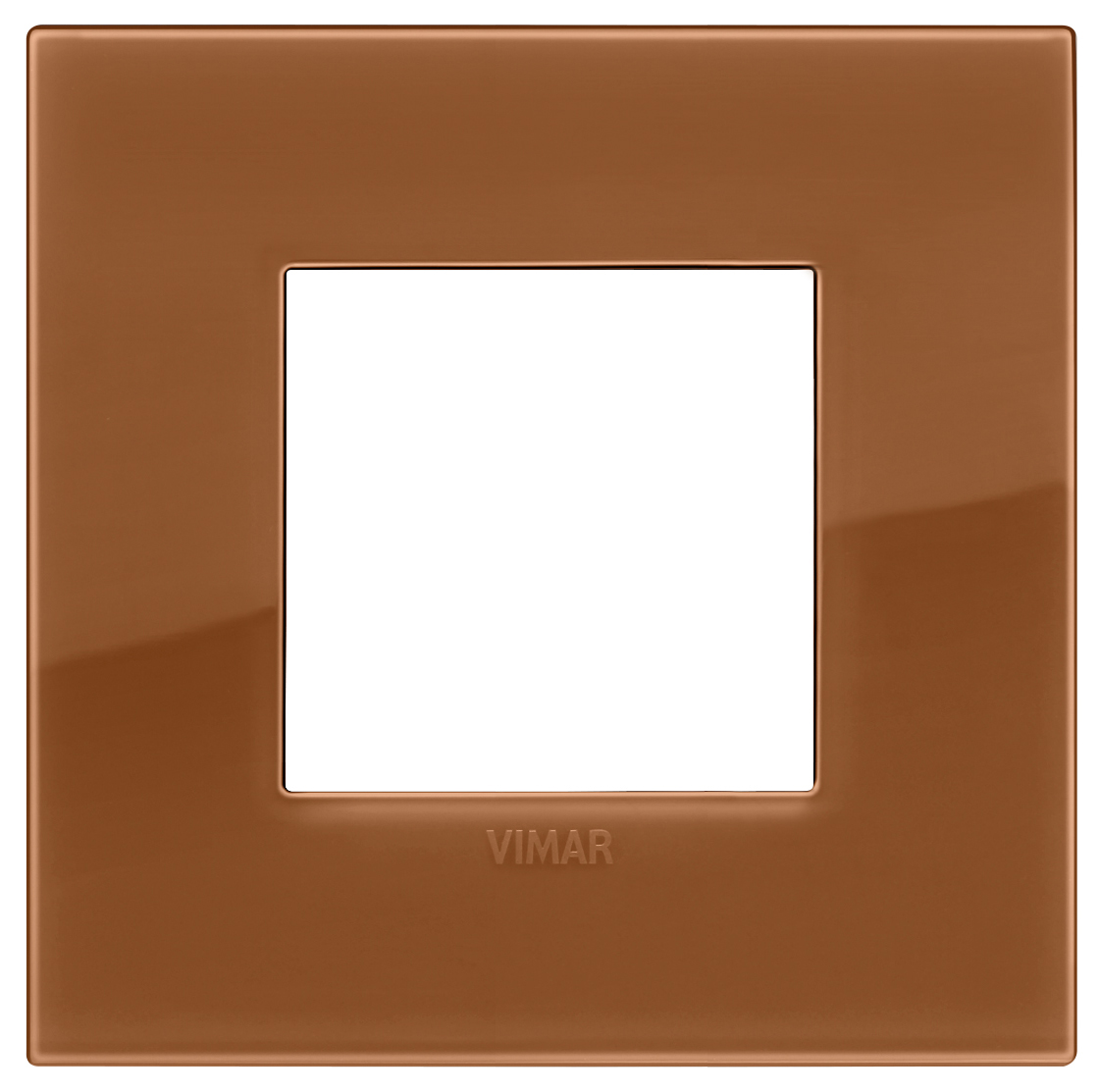 VIW19642.62 Placca Classic 2M Reflex caramel