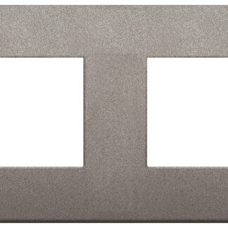 VIW19643.04 Placca 4M (2+2)int71 CL titanio matt