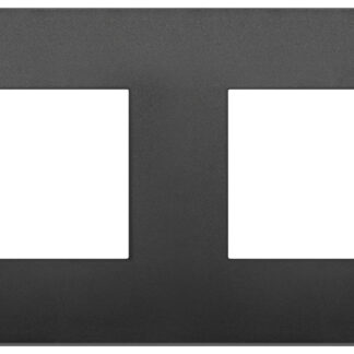 VIW19643.71 Placca 4M (2+2)int71 CL nero