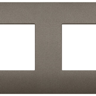 VIW19643.80 Placca 4M (2+2)int71 CL Metal