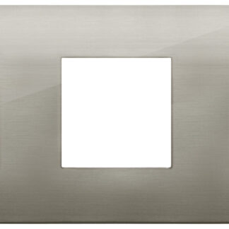 VIW19644.08 Placca 6M (2+2+2)int71 CL acciaio spazz