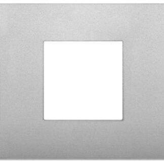 VIW19644.79 Placca 6M (2+2+2)int71 CL silver matt