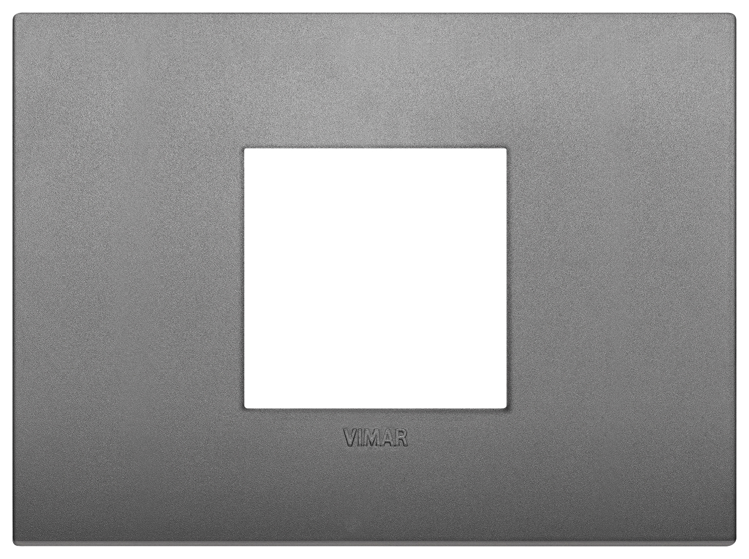 VIW19652.02 Placca Classic 2M centrali ardesia matt