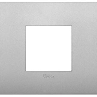 VIW19652.79 Placca Classic 2M centrali silver matt
