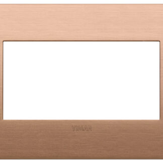 VIW19654.11 Placca Classic 4M rame spazzolato