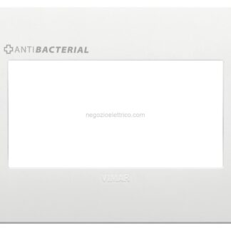 VIW19654.AB.74 Placca Classic 4M antibatterico bianco