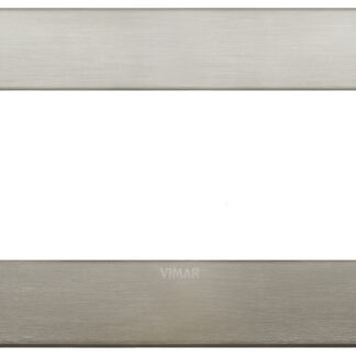 VIW19657.08 Placca Classic 7M acciaio spazzolato