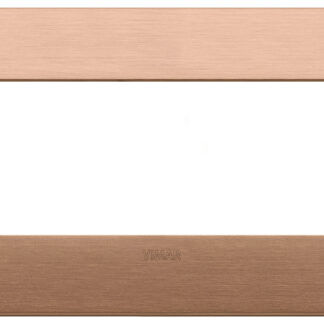 VIW19657.11 Placca Classic 7M rame spazzolato