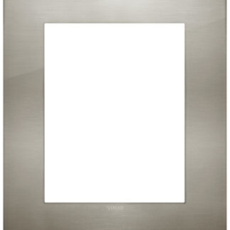 VIW19668.08 Placca Classic 8M acciaio spazzolato