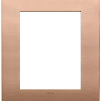 VIW19668.11 Placca Classic 8M rame spazzolato