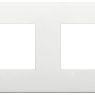 VIW19669.74 Placca 8M (2+2+2+2)int71 CL bianco