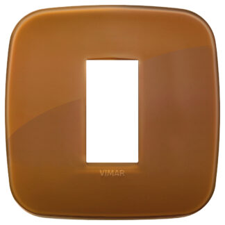 VIW19671.62 Placca Round 1M Reflex caramel