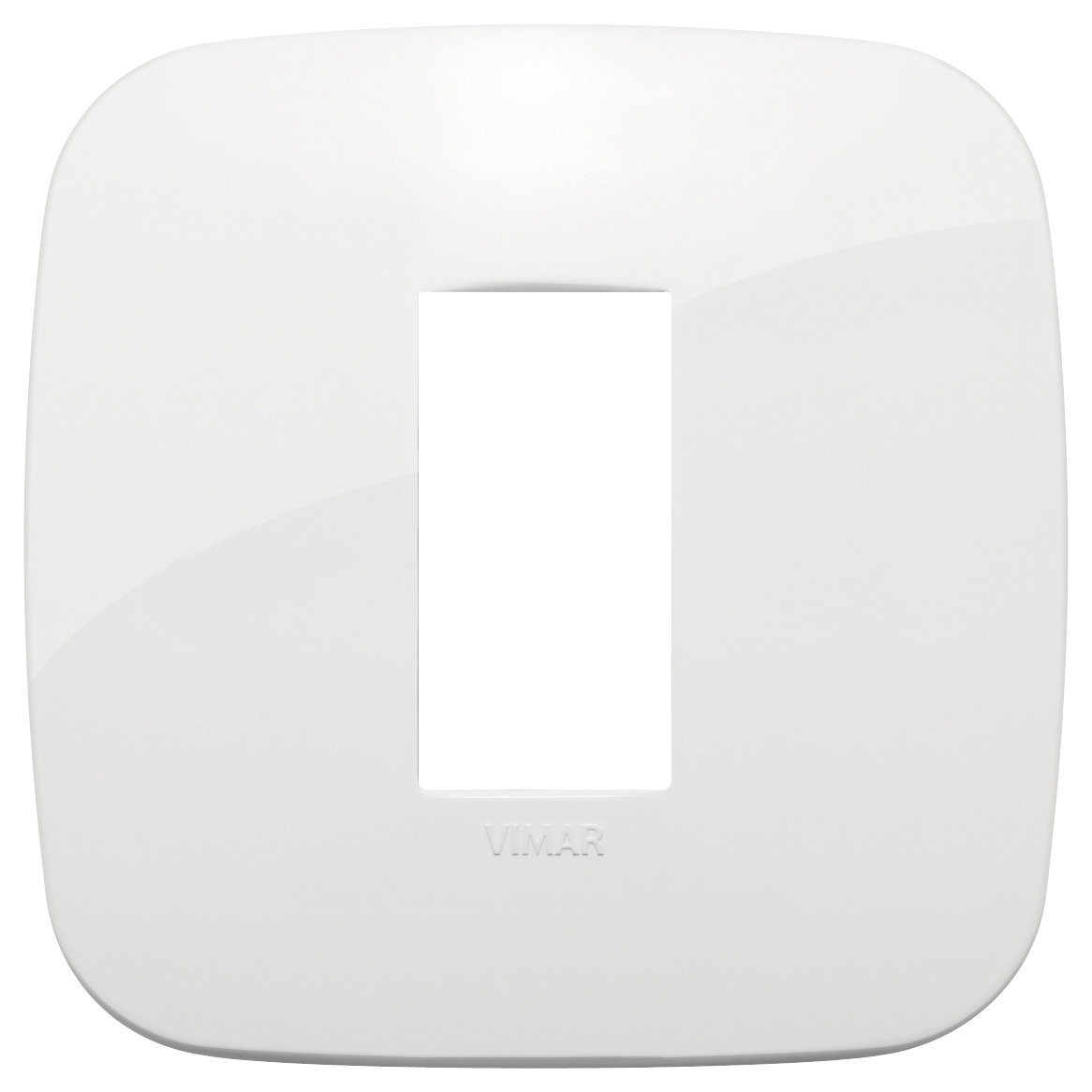 VIW19671.84 Placca Round 1M bianco