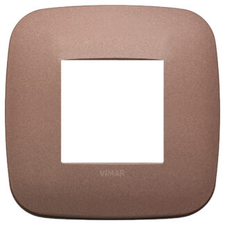 VIW19672.24 Placca Round 2M bronzo matt
