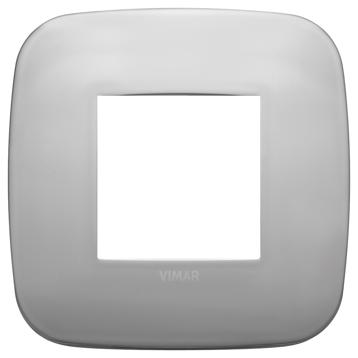 VIW19672.30 Placca Round 2M nichel matt