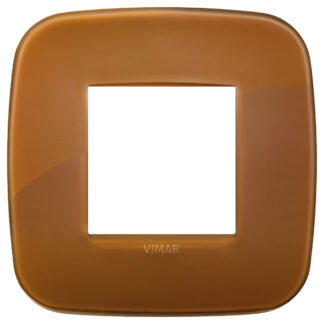 VIW19672.62 Placca Round 2M Reflex caramel