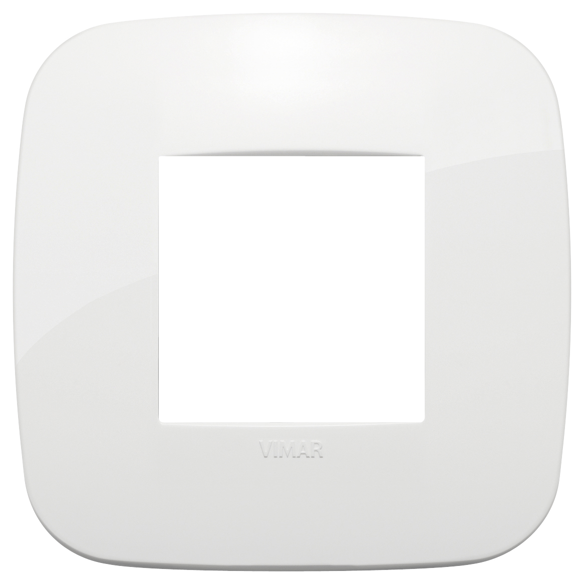 VIW19672.84 Placca Round 2M bianco