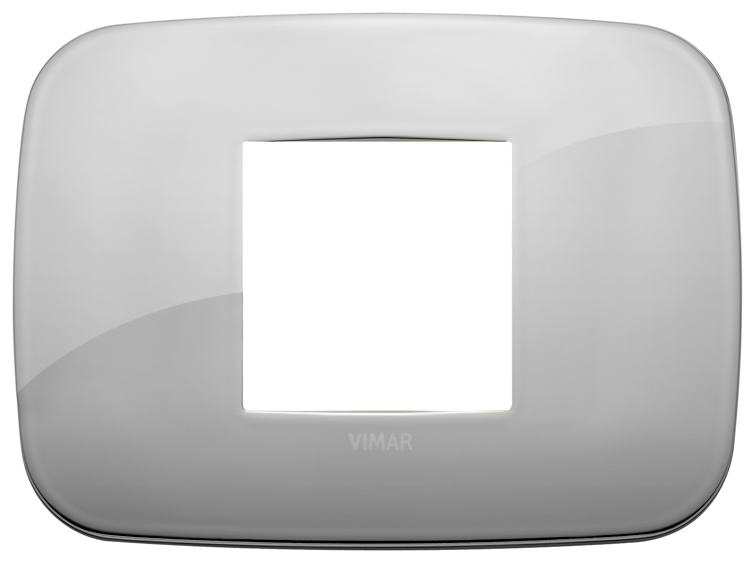 VIW19682.28 Placca Round 2M centrali cromo