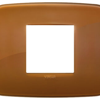 VIW19682.62 Placca Round 2M centrali Reflex caramel