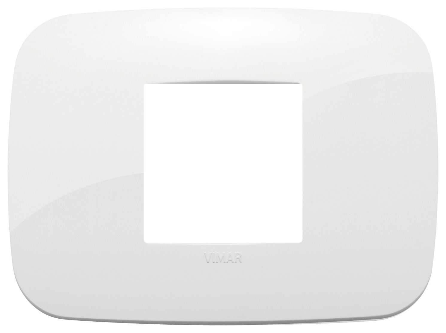 VIW19682.84 Placca Round 2M centrali bianco
