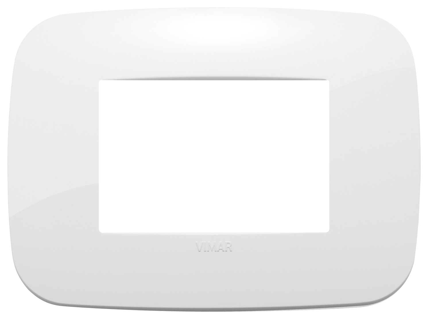 VIW19683.84 Placca Round 3M bianco