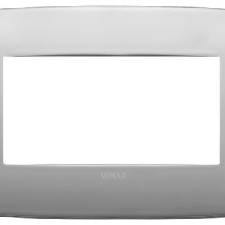 VIW19684.30 Placca Round 4M nichel matt