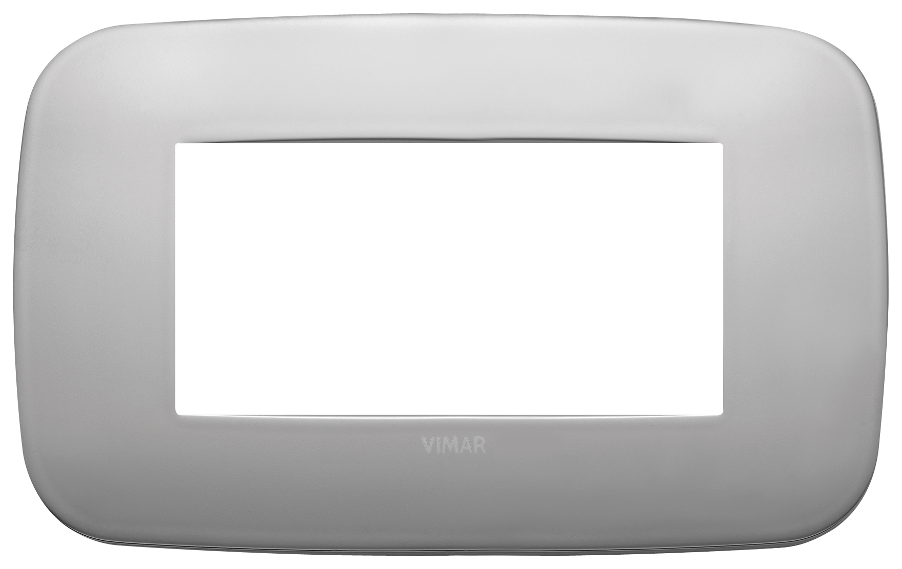 VIW19684.30 Placca Round 4M nichel matt