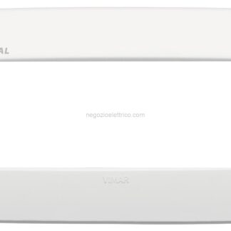 VIW19687.AB.84 Placca Round 7M antibatterico bianco