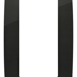 VIW19696.81 Placca Round 1MP nero