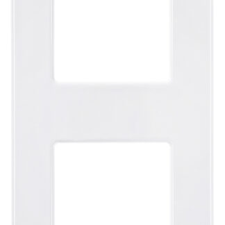 VIW19697.84 Placca Round 2MP bianco