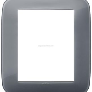 VIW19698.61 Placca Round 8M Reflex grigio fum