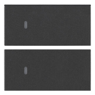 VIW19752 Due mezzi tasti 2M neutro pers. grigio