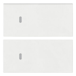 VIW19752.B Due mezzi tasti 2M neutro pers. bianco