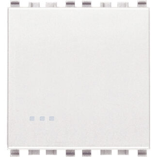 VIW20005.2.B Deviatore 1P 16AX 2M bianco