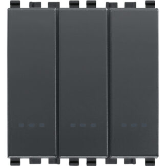 VIW20007 Tre deviatori 1P 20AX grigio