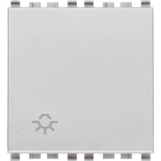 VIW20008.2.L.N Pulsante 1P NO 10A 2M luce Next