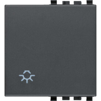 VIW20022.L Tasto 2M simbolo luce grigio
