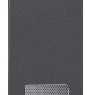 VIW20026 Tasto 1M con diffusore grigio