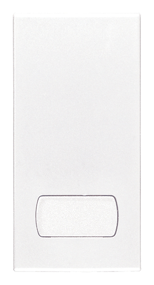 VIW20031.B Tasto 1M personalizzabile bianco