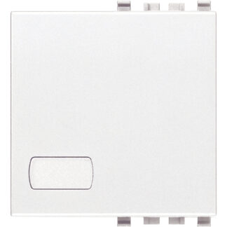 VIW20032.B Tasto 2M personalizzabile bianco