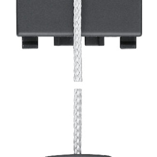 VIW20053 Pulsante 1P NC 10A tirante grigio