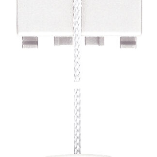 VIW20053.B Pulsante 1P NC 10A tirante bianco