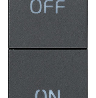 VIW20058 Due pulsanti indipend.NO+NC 10A grigio