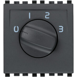 VIW20096 Commutatore rotativo 1P 6(3)A grigio