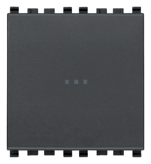 VIW20101.2 Interruttore 1P 16AX assiale 2M grigio