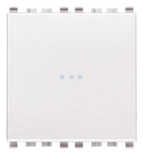 VIW20101.2.B Interruttore 1P 16AX assiale 2M bianco