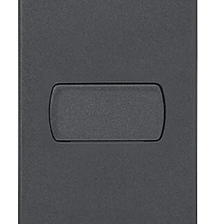 VIW20131.0 Tasto 1M personalizzabile assiale grigio