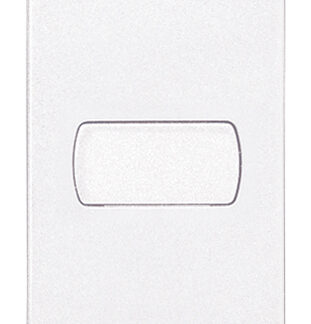 VIW20131.0.B Tasto 1M personalizzabile assiale bianco