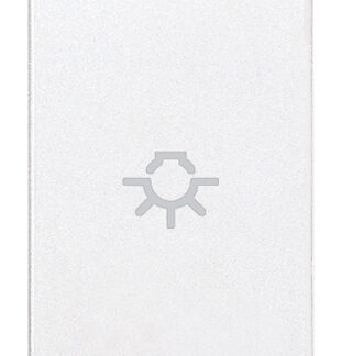 VIW20131.L.B Tasto 1M simbolo luce assiale bianco